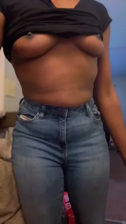 Hard nipplesdecided not to wear a bra to work so I could feel on them all day