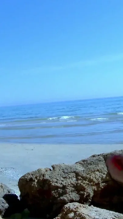 Stella Johanssen Anal Threesome with Stella Johanssen and Nicky Wayne on a Beach