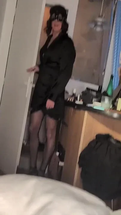 This Pretty Mature Trans Woman Loves Big Black Dicks