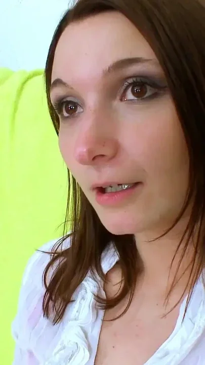 French amateur girl next door tries outdoor beach casting Clip 1