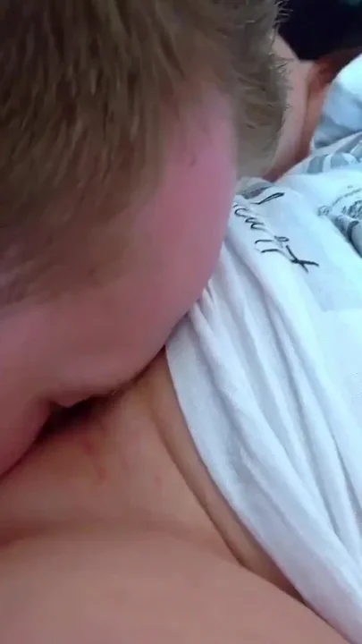Pussy breakfast for my husband and orgasm for me