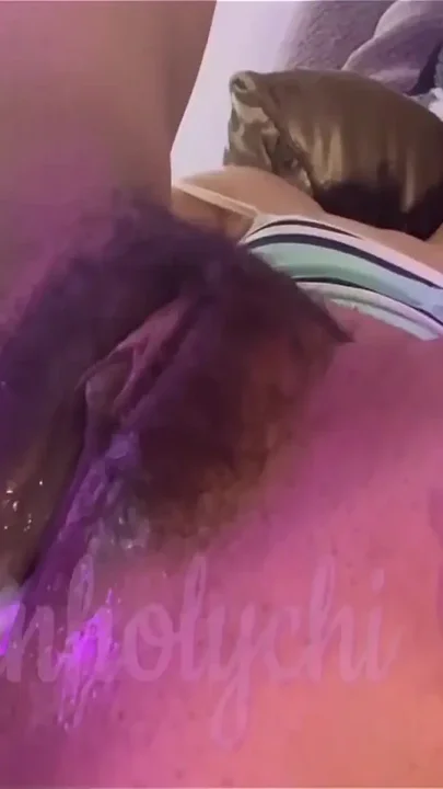 Creamy ass pussy after beating her down