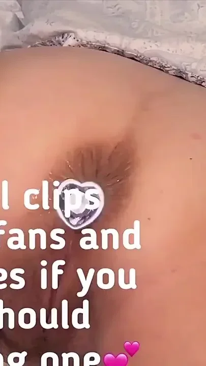 Anal creampie from Marie