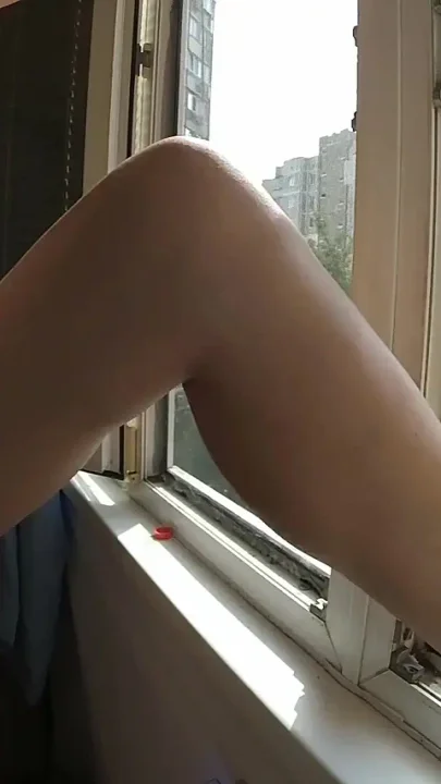 Neighbor Licks His Wife's Pussy While She Watches Her Husband From Work Oksianal