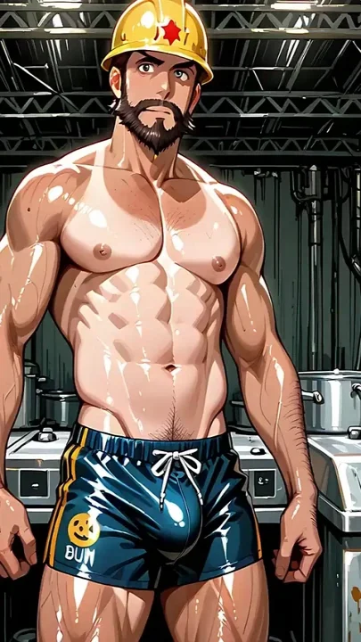 Ai Characters with Muscles Shirtless