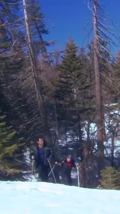 Hot slut with big melons gets pounded in the snow