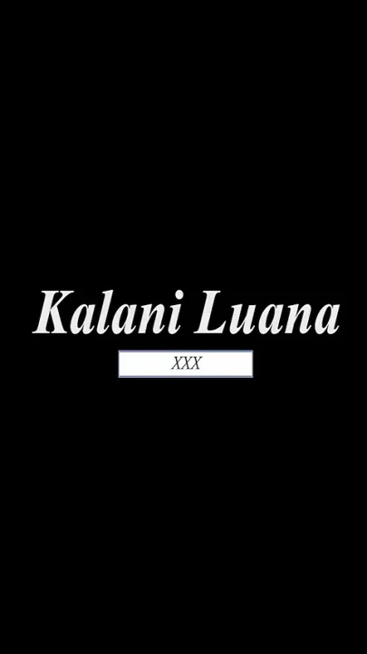 Full Hardcore Anal Scene with Kalani Luana