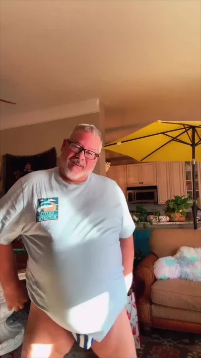 BIGGEST BELLY ON GRANDPA WITH HUGE BELLY
