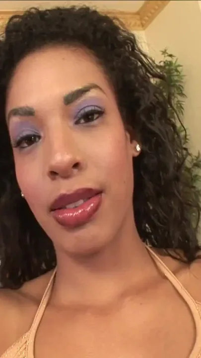 Sexy Latin deepthroats a bunch of big black cocks