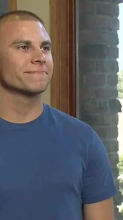 Muscled straight stud has his cock edged to the max