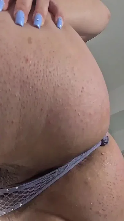 Close-up Lavender Lingerie Farts - Big Ass Gas Right in Your