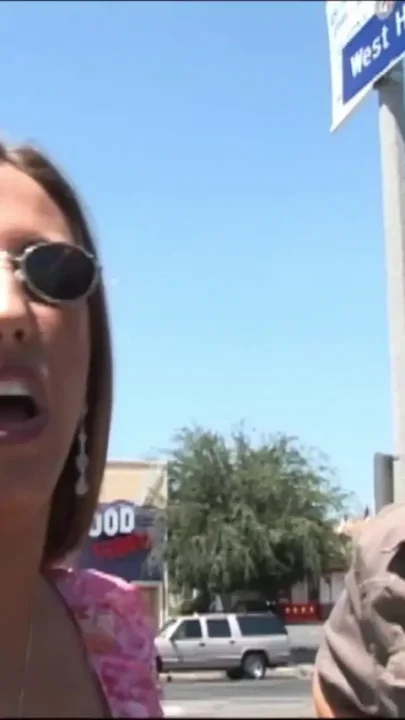 Big titted brunette babe with car troubles fucks to get it fixed