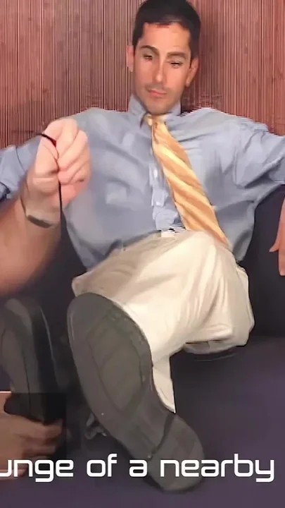 Junior Executive Josh Has His Socks & Feet Worshiped