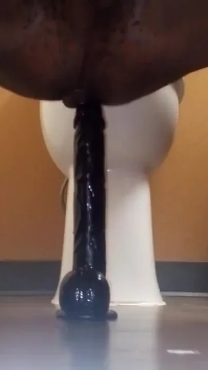 12-13-2023 Morning Anal Riding on 11 Inch Dildo and Squirting From Orgasms