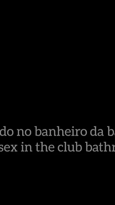 Fucked in a Bar Bathroom by a Stranger Without a Condom