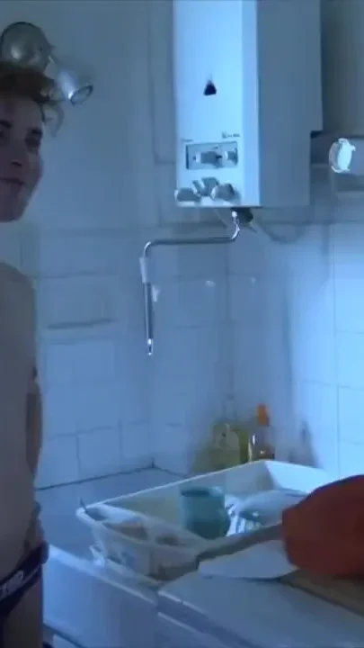 The slut blond twink Andrea used raw by Nathan