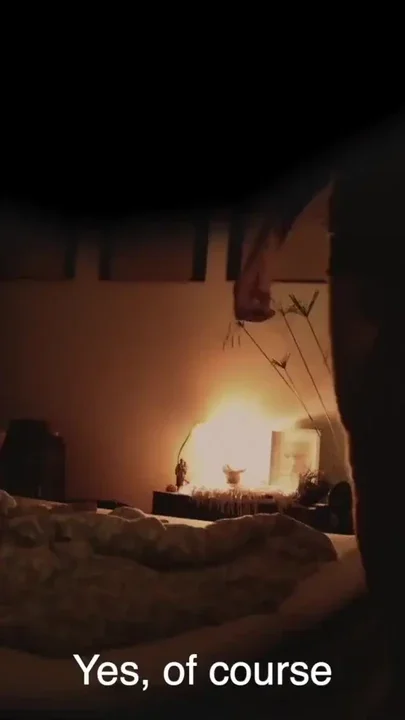 My grandpa caught me wanking in his guest room Clip 1