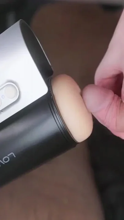 Solace Toy Milking Out a Hands Free Creampie