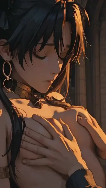She Undressed Slowly in the Temple at Dusk
