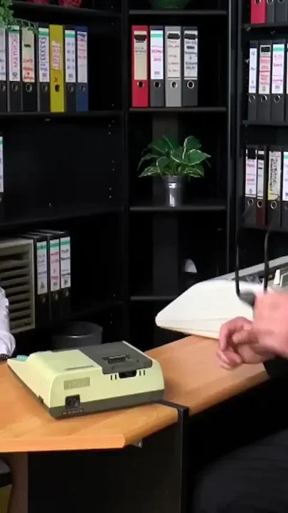 Huge boobs blonde secretary fucking in the office table