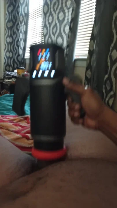 Fun toy male masturbation solo