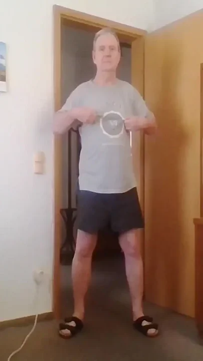 Andreas Masturbates in Jockstrap and 3 Pinhole Mask