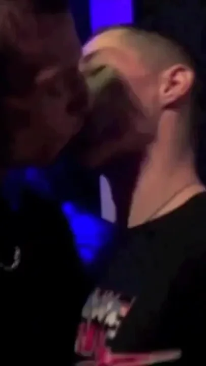 Submissed in sneakers in bar raw