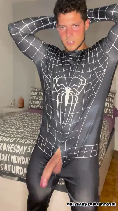 My Spiderman Cock Wants Your Holes