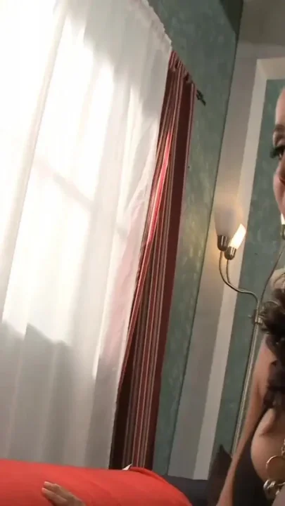 Sexy brown Isis spreads wide open for giant cock fuck