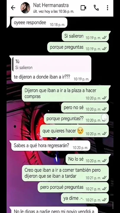 Chat with My Little Stepsister with Happy Final - Nati Sweet - Natasha Caseros
