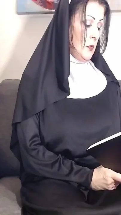 Bible Study Nun Catches You Jerking off Scolding Humiliation
