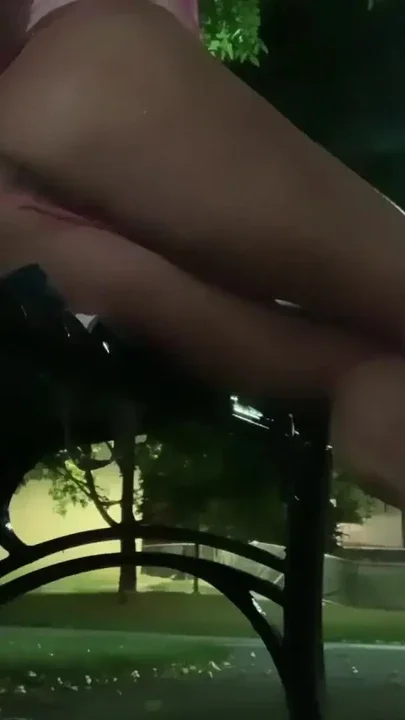 PMV Public Slut Sissy ParkBench Butt plug and SO MUCH MORE Clip 1