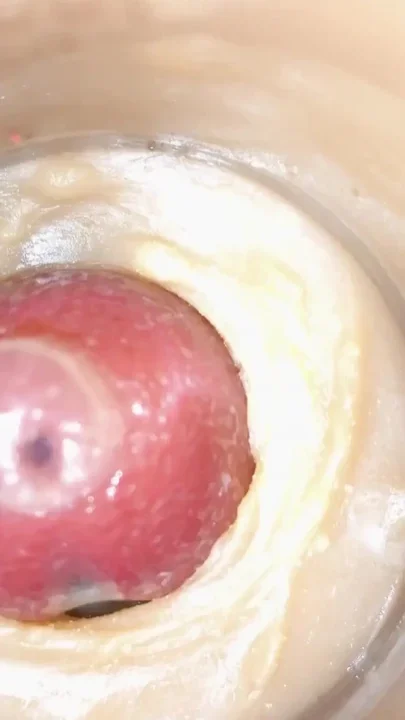 Cum Inside Me Over and Over Camera inside Vagina Creampie Condom POV Clip 1