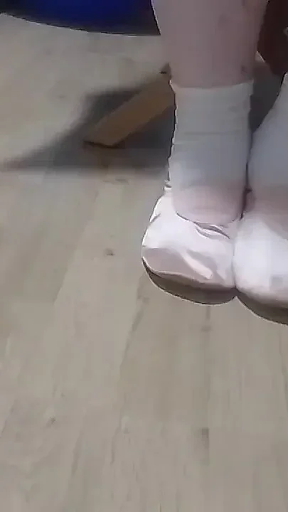 My First Gymnastics Slippers with White Socks