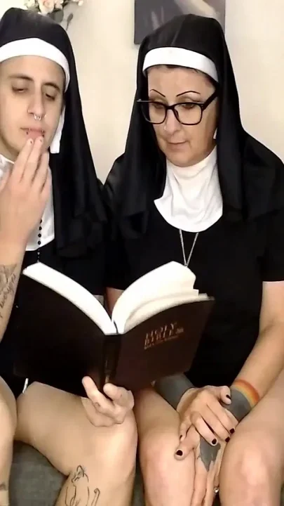 Dirty Horny Nuns Masturbating Pussy Eating Caught Religious