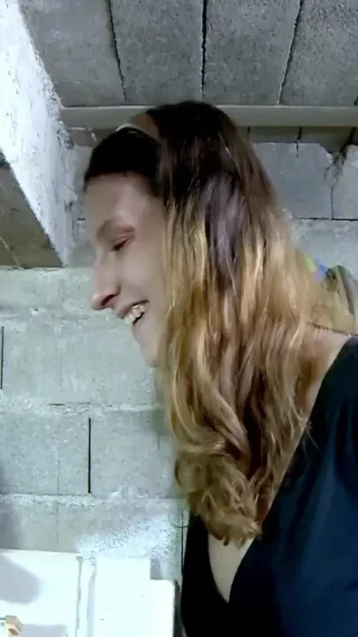 Melany Furie tries the fuck machine and fucked in her hairy pussy and tight ass