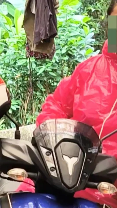 Indian Girl on Scooter
