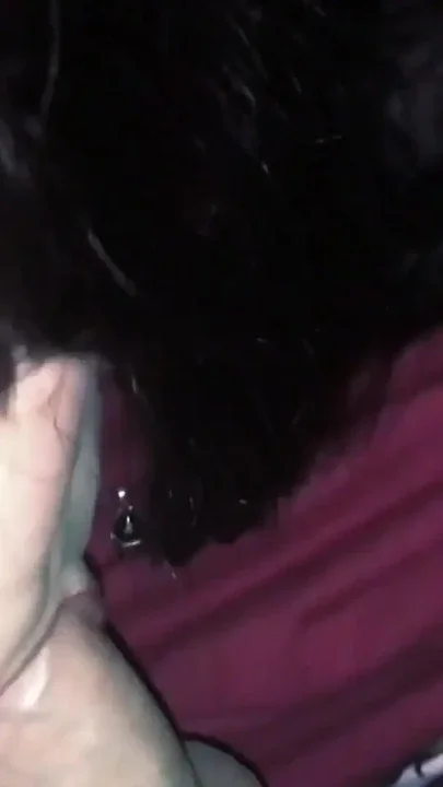 The most dangerous blowjob of my life on the stairs of my girlfriend's house Clip 1