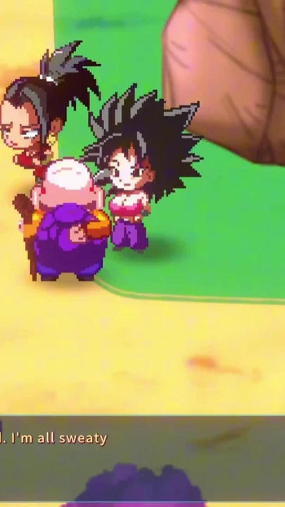 Kame Paradise Multiversex 3 - Roshi Filling Android's Face with Milk 21 Clip 1