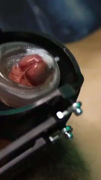 Very Hard BDSM Robot Handjob For Big Cocks And Juicy Cumshot Clip 3