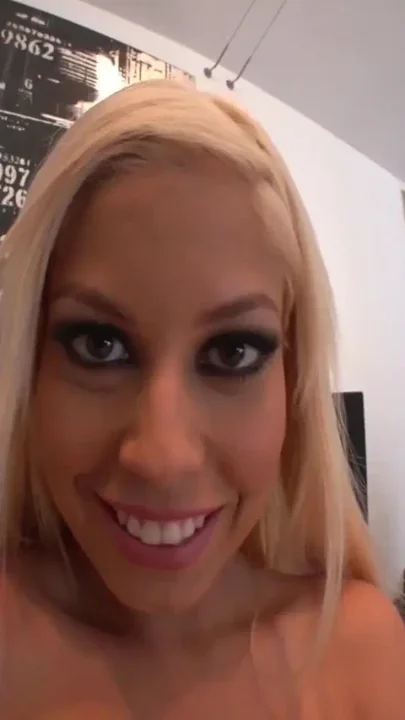 Big tits blonde gets pussy drilled by a monster cock to cumshot