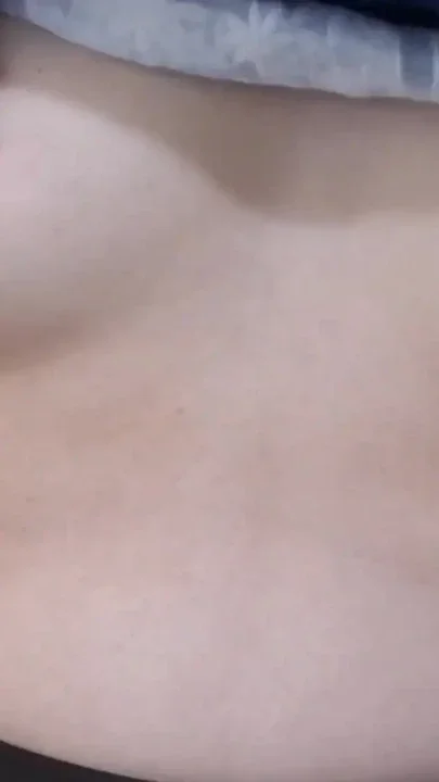Blonde White Femboy Milking her Nipples and Slapping them with Big Dildo Clip 1