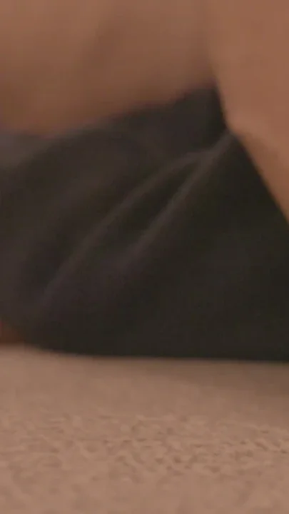 A student girl relaxes with his boyfriend late at night Clip 2