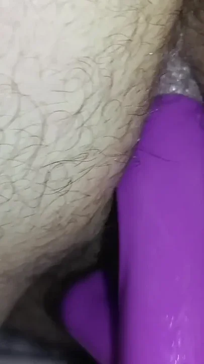 I finger and push my girlfriend a dildo in doggy style Clip 1