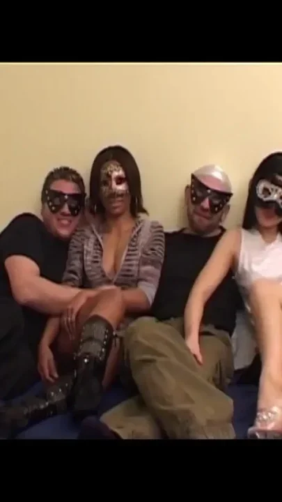 Sexy Masked Sluts Take the Hard Cocks