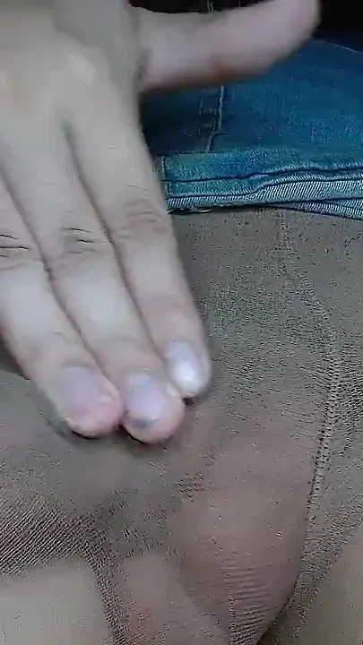 Aline's Penis Explodes with Horniness and Masturbates Him