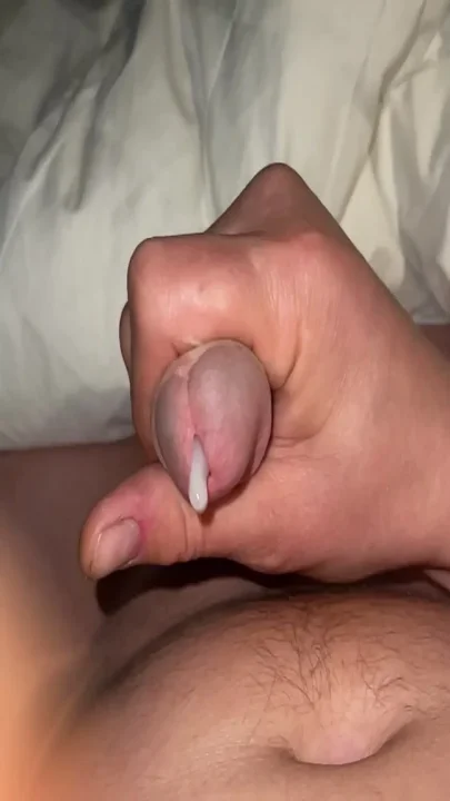 Cum hard Thinking of big cock