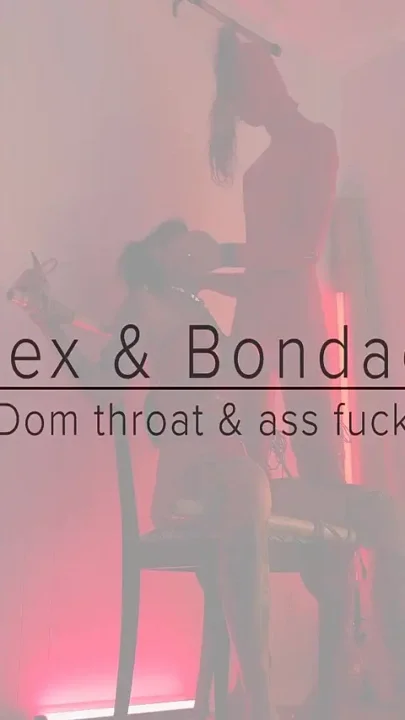 Latex & Bondage 1 - Latex TS Femdom Fucks Her Trans Fuckdoll