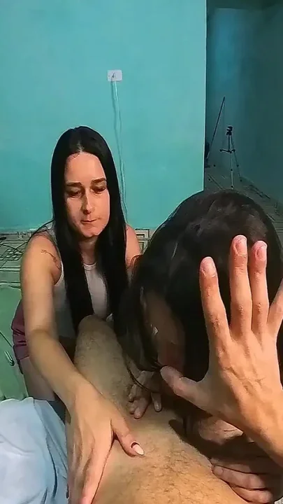 Wife Sharing Her Husband's Penis with Her Friend