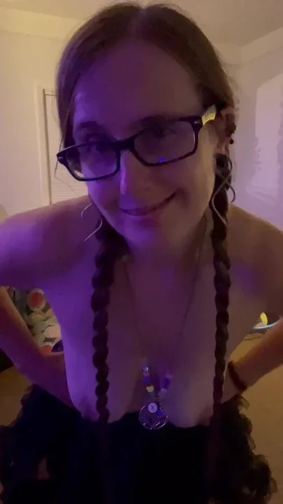 Little sis Emma loves to make her titties bounce Hope someone is watching